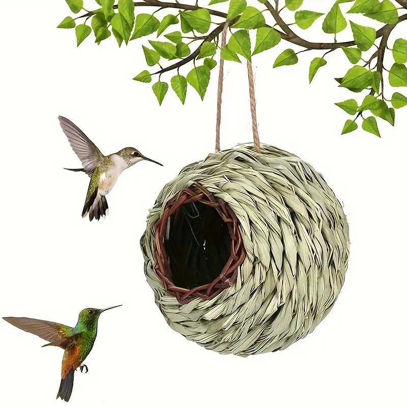 Handcrafted Hummingbird Nest House - Perfect For Outdoor Home Decoration And Gardening Accessory
