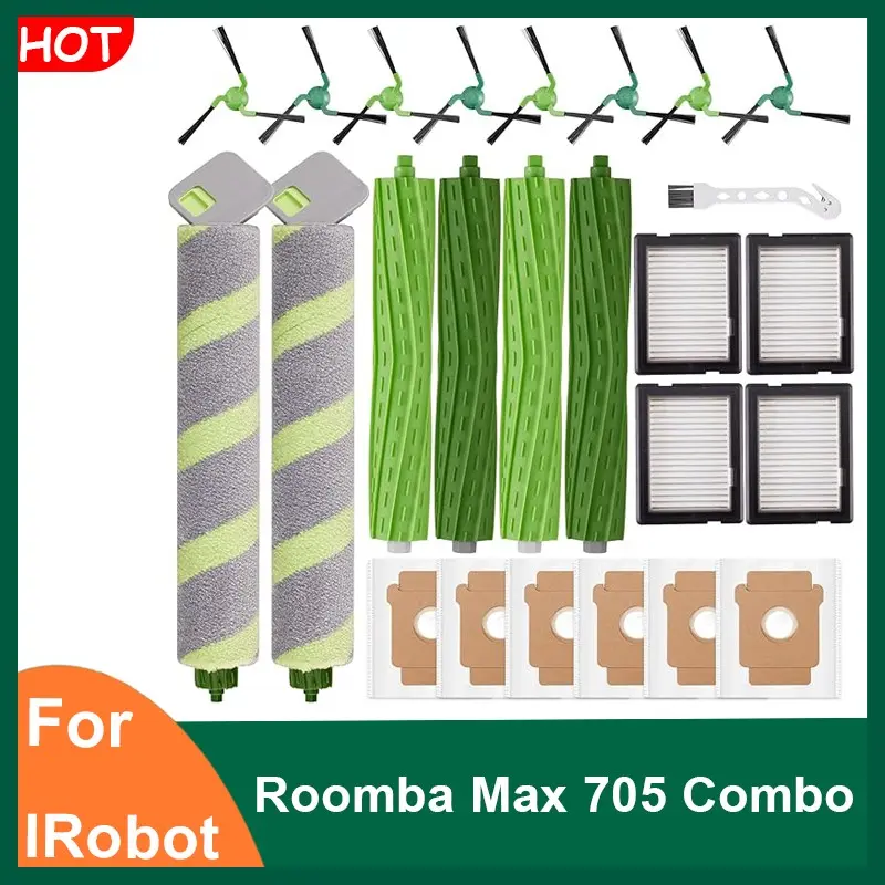 Replacement Parts for iRobot Roomba Max 705 Combo Robot Vacuum