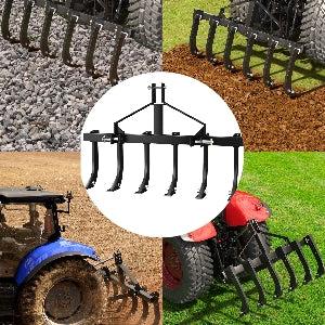 GARVEE Plow Scarifier Implement: Versatile Removable Tractor Cultivator with 6 Scarifier Shanks, 48-Inch Width, Designed for CAT-0 & CAT-1 ATV/UTV, Perfect for Efficient Tilling and Soil Preparation GARVEE Plow Scarifier Implement: Versatile Removable Tractor Cultivator with 6 Scarifier Shanks, 48-Inch Width, Designed for CAT-0 & CAT-1 ATV/UTV, Perfect for Efficient Tilling and Soil Preparation