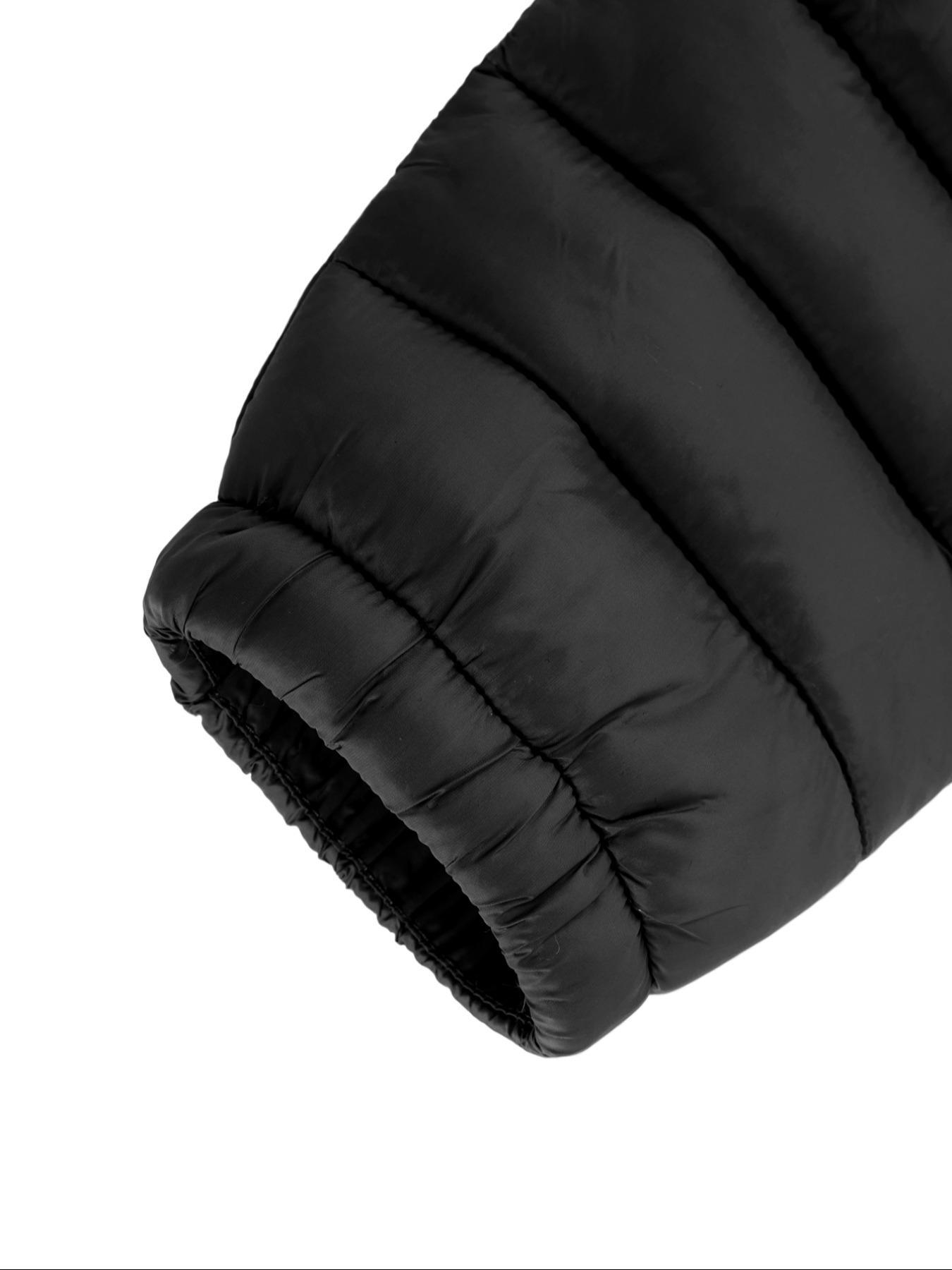 Women's Winter Cotton Jacket, Casual Fitted Hooded Coat with Pockets and Zipper, Warm Lightweight Commuter Outerwear for Fall & Winter