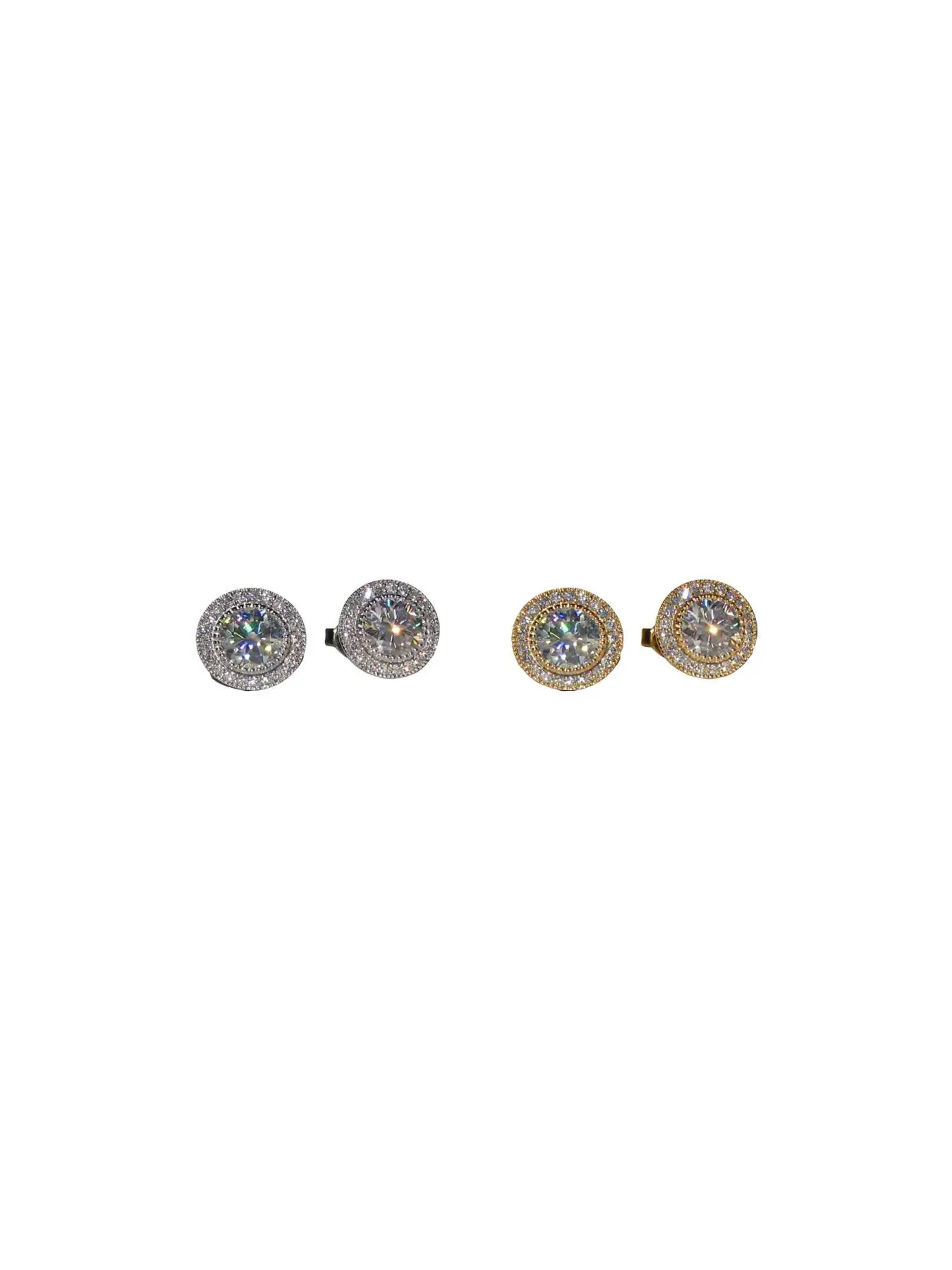 Silver*1 pair+Golden*1 pair