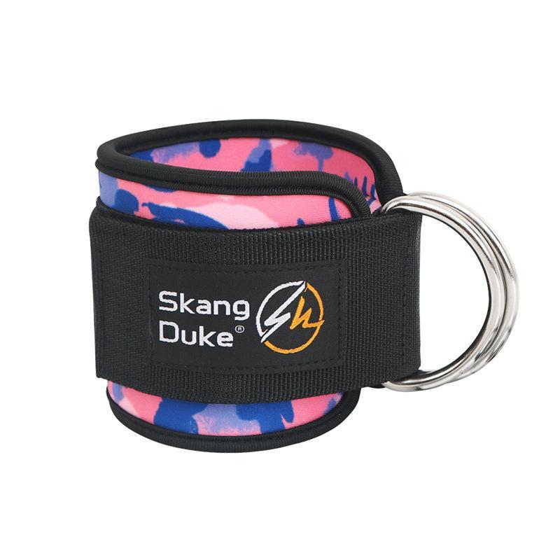 Ankle Straps, 2 Counts Workout Cuff Attachments for Exercise Bands, Ankle Straps for Leg, Glute and Ab Exercises, Fitness Equipment and Gym Accessories