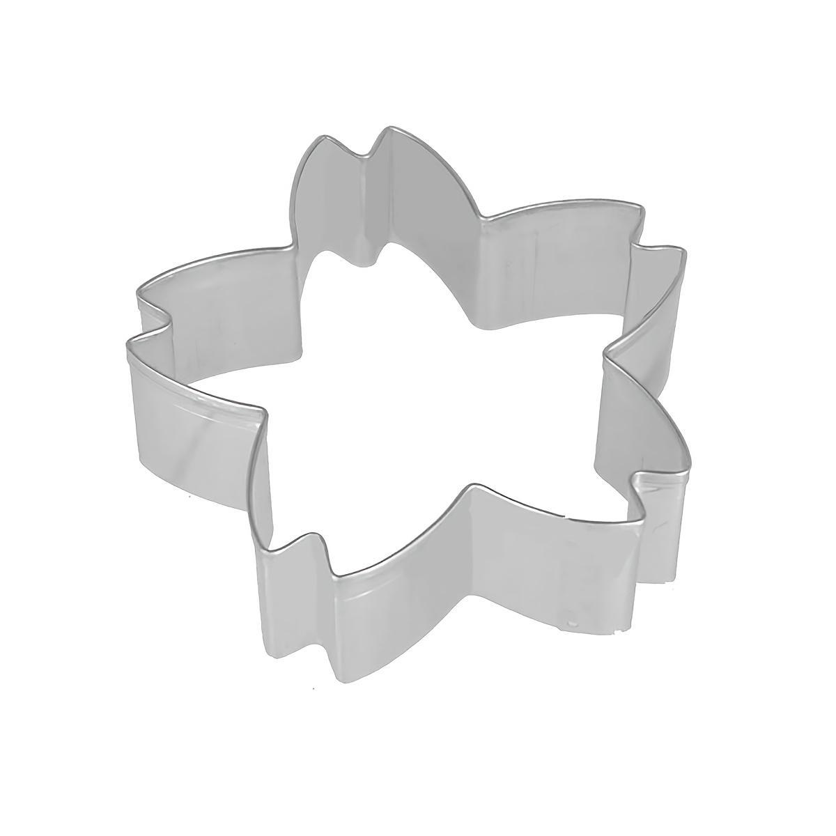 Flower-shaped, Cherry Blossom Design Stainless Steel Cookie Cutter, Easy to Release, Perfect for Home Baking and Dessert Shops to Easily Bread and . Suitable for Both Clay and Baking, Ideal for Wedding/Valentine's Day/birthday Party Baking