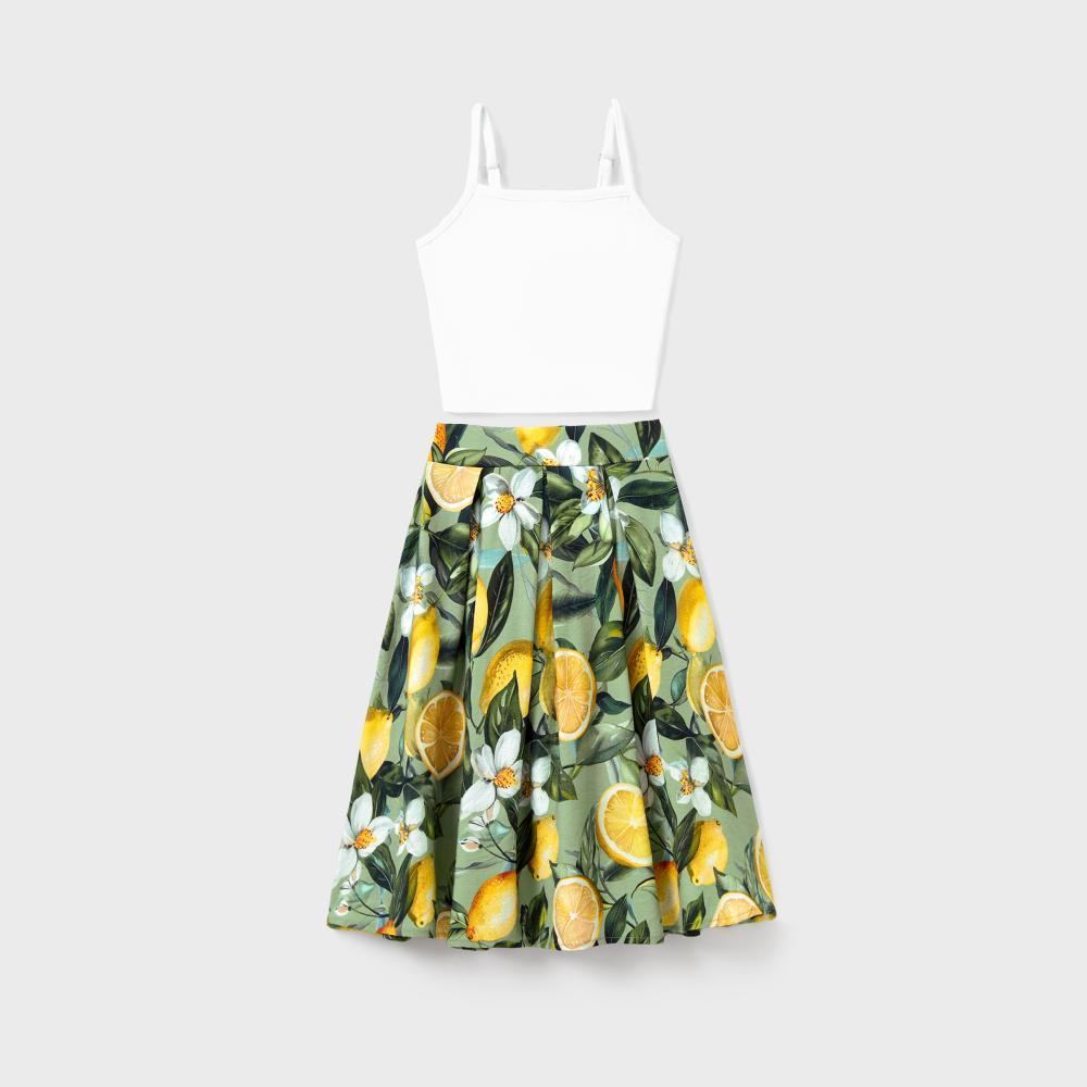 PatPat Matching Family Outfits – Lemon Print Hawaiian Shirts & Summer Dresses – Tropical Vacation Clothes for Men, Women & Kids Spingtok PatPat Matching Family Outfits – Lemon Print Hawaiian Shirts & Summer Dresses – Tropical Vacation Clothes for Men, Women & Kids Spingtok