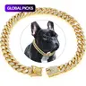 Rhinestone Dog Chain Necklace with Secure Buckle, 1 Count Pet Styling Accessory for Small, Medium and Large Dogs #GLOBAL PICKS