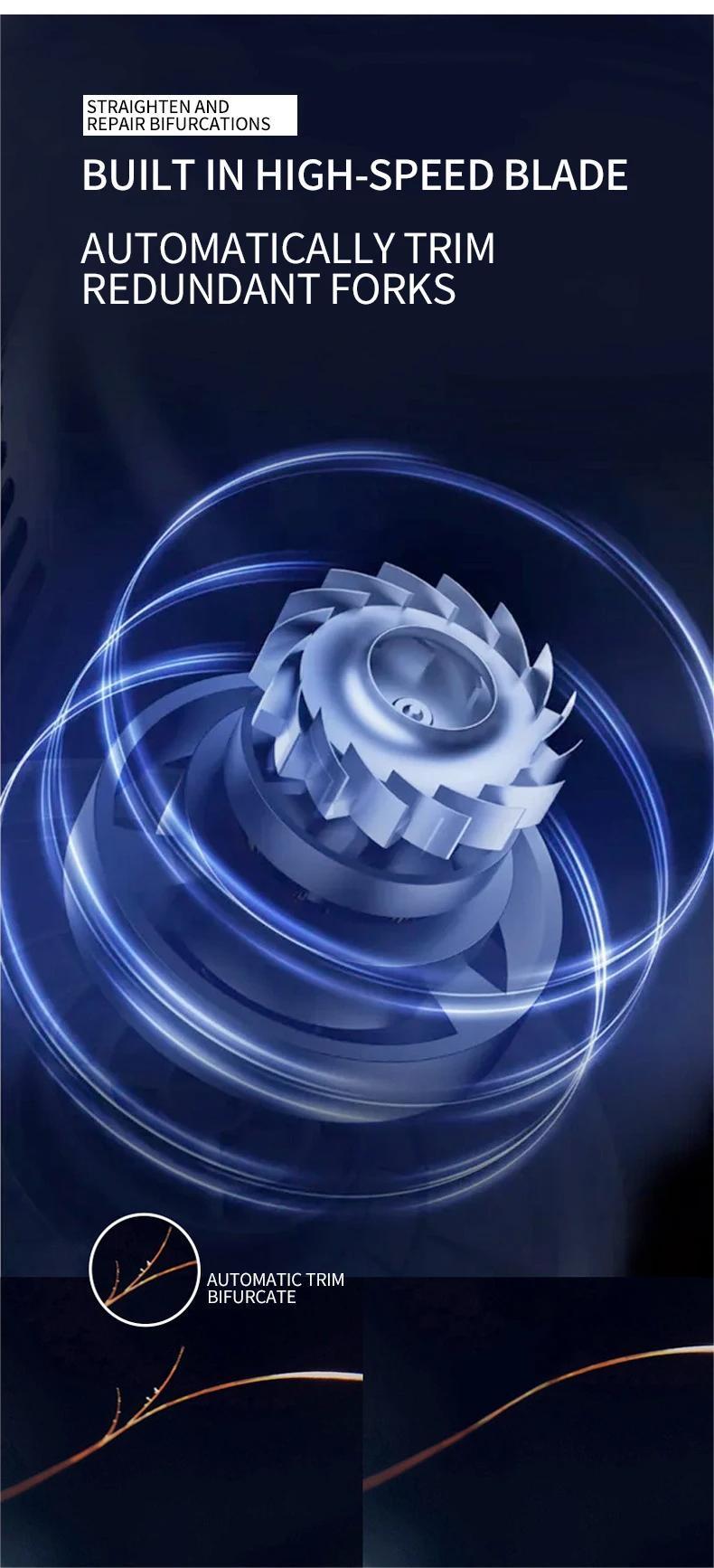 furcation trimmer, a professional barber tool, is a portable and easy-to-use furcation remover for smooth and healthy hair repair, suitable for all hair qualities.