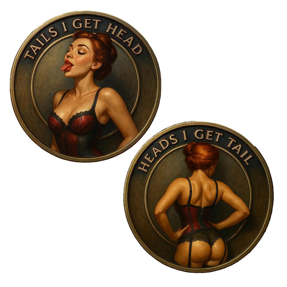 Best-Selling Beauty-Themed Coins - Various Devil/Witch/Mermaid Designs | Perfect Coin Collection Item & Birthday Gift