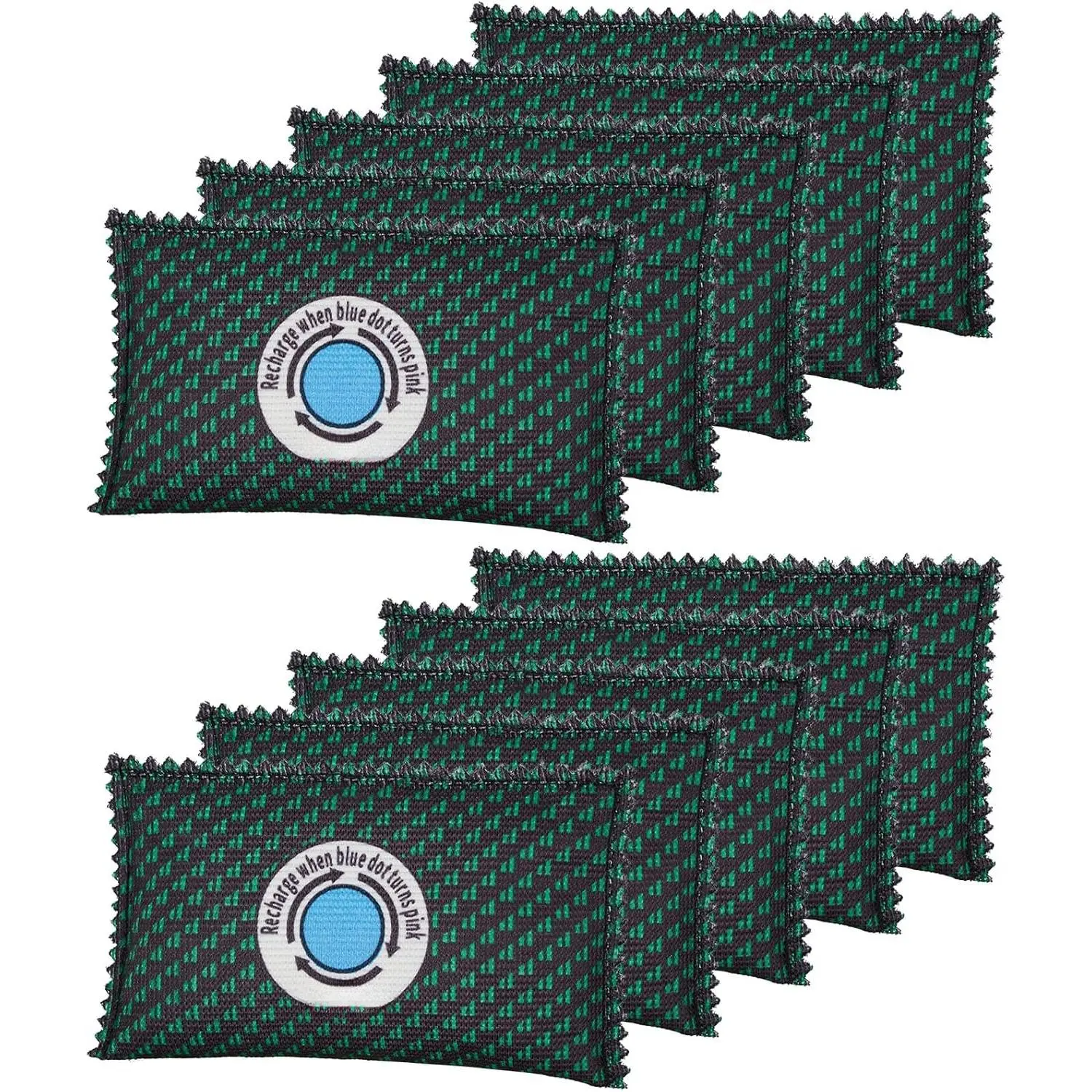 100g Rechargeable Desiccant Pack of 5, absorbers for storage, absorbers Bag,Desiccant Dehumidifier bag,Dehumidifier for  Closets, Safe, and