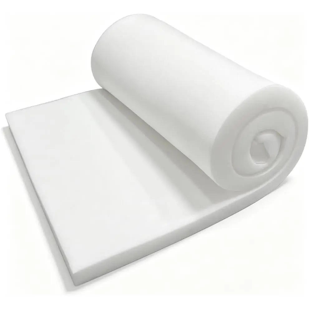 Upholstery Foam Cushion 30ILD 1''x24''x72'' Foam Pad, Cut-to-Size Polyurethane Foam for Cushions, Camper, Bench, Car Seat, RV Bed, Boat, DIY Foam Mat