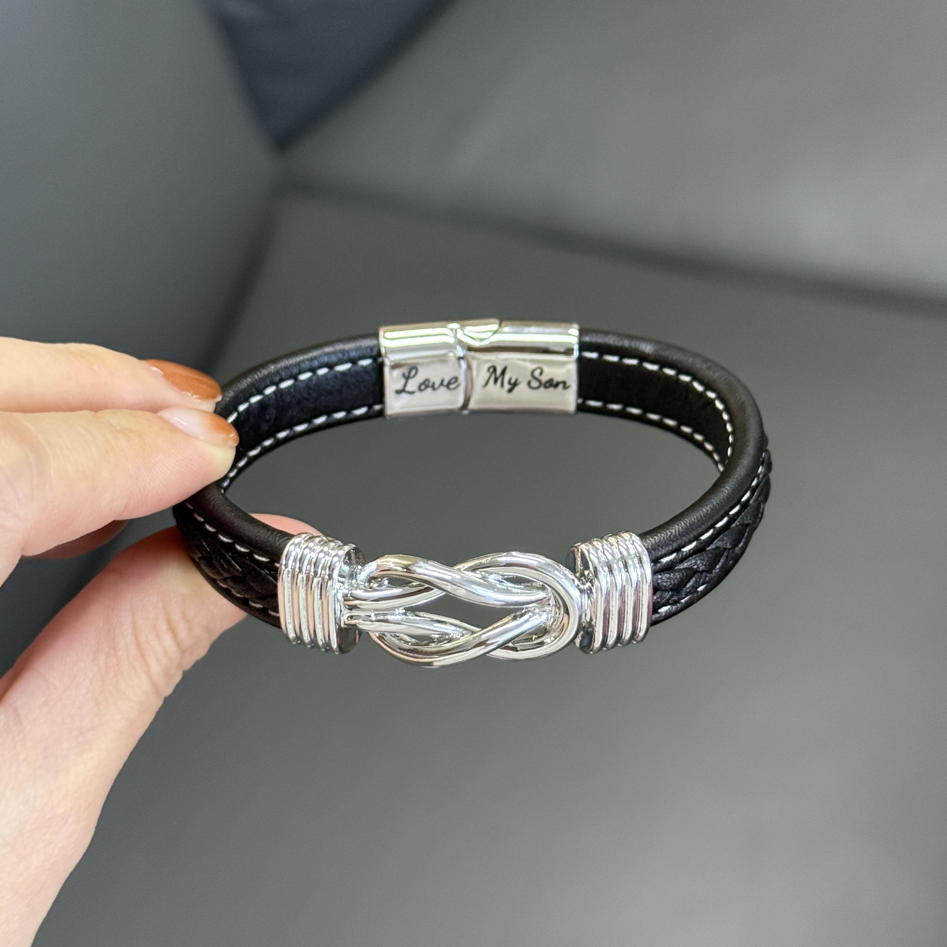 To My Son Infinity Love Bracelet