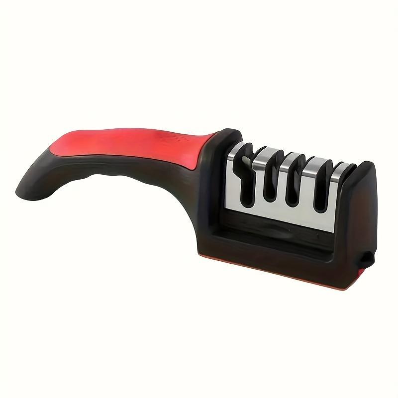 1pc Multi-Functional Stainless Steel Kitchen Knife Sharpener Tool, Quick Knife Sharpening Device for Home and Commercial Use, Ideal for Kitchenware and Kitchen Gadgets