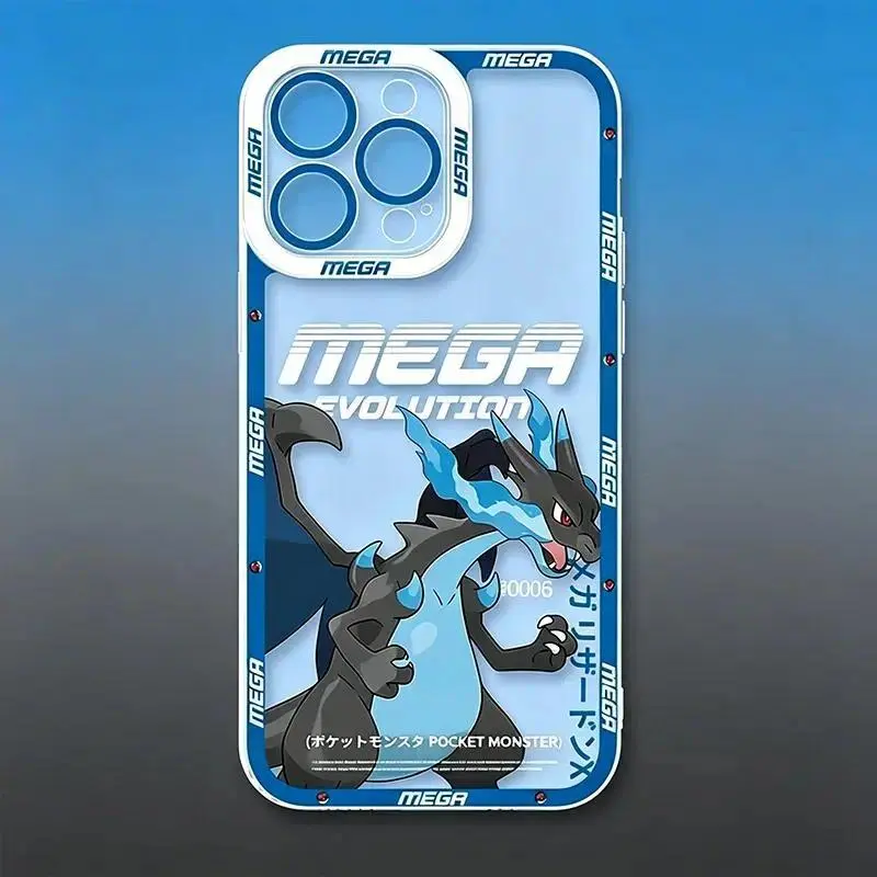 Cartoon Pokémon Phone Case - High-Quality TPU, Full Coverage, All-Around Protection Handheld Accessory for Multiple iPhone Models: 17 Air, 16, 15, 14, 13, 12, 11 Pro Max Plus, Iphone 17, Hyperrealism