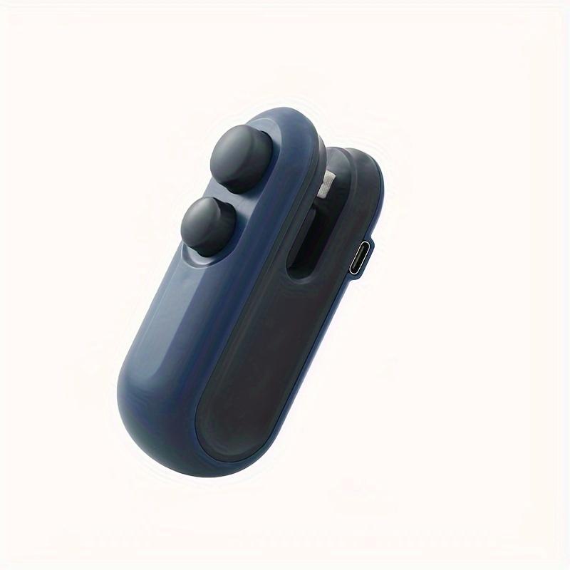 2 in 1 Mini Sealer and Cutter, Portable USB Rechargeable Snack Sealing Machine, Handheld Heat Seal Device for Food Preservation