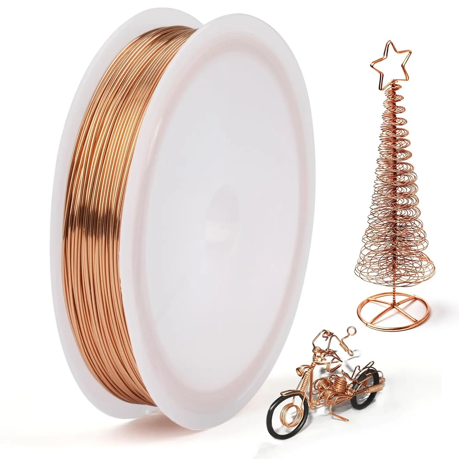 60 FT 18 Gauge Pure Copper Wire for  Making and Gardening
