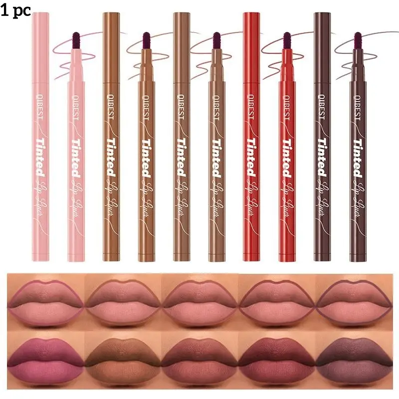 Matte Liquid Lip Liner Matte Non-stick Cup Waterproof Non-fading Lipstick Lip Pencil