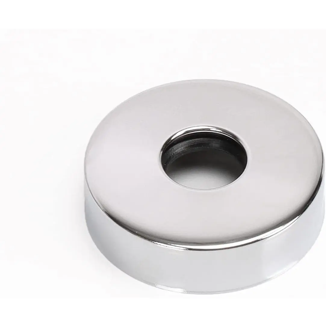Shower Arm Flange, Stainless Steel  Escutcheon Cover Plate for  Standard ShowerHead Arm (2.4 Inch, Chrome Finish)