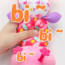 Baby Toys Musical Caterpillar,Infant Stuffed Animal Toy with Crinkle and Rattles,Soft Sensory Toys with Textures for Tummy Time Newborn Boys Girls 0 3 6 12 Months(Pink)