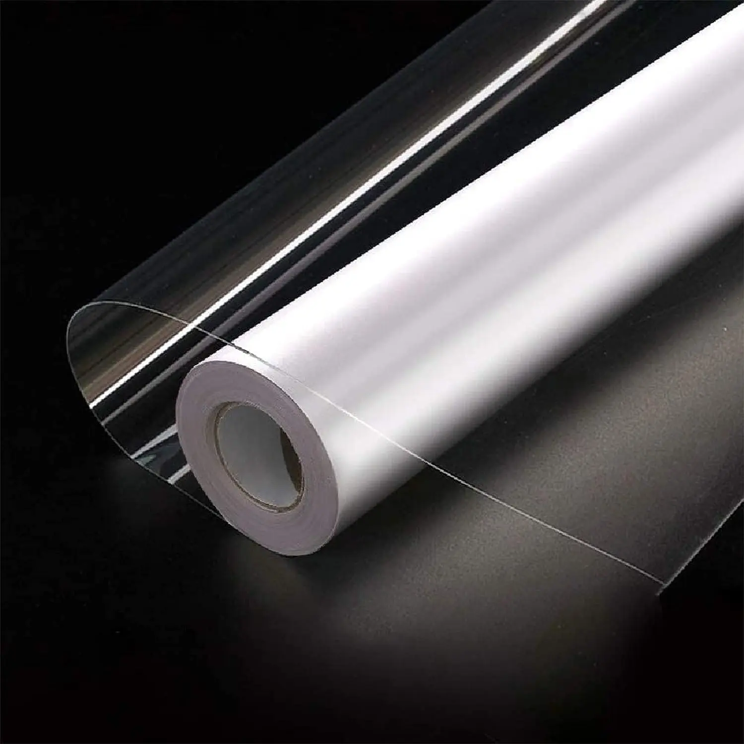 Clear Contact Paper Peel and Stick for Book Cover Protector | 17.7in x 5ft/Roll Clear Self Adhesive to Cover Books and Documents