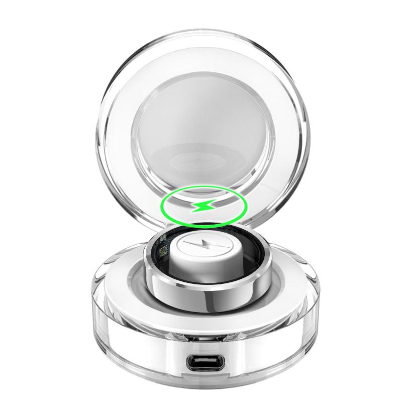 LIFEBEE Smart Health Ring for Women Men, Wearable Fitness Tracker with Heart Rate, Sleep Monitoring, Step Counting, IP68 Waterproof Compatible for iPhone and Android, No Subscription Fee.