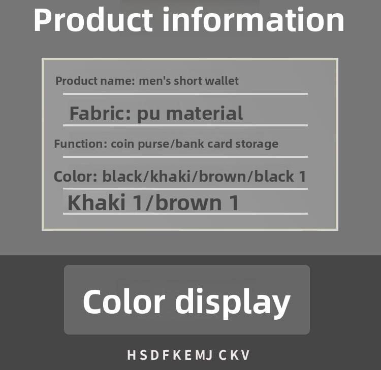 2026Wallet Men's Long Suit Bag PU Leather Three-in-One Multi-Card-Slot Card Holder Wallet Fashion Change Document Package in Brown & Black