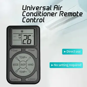 Mini Portable Universal A/C Remote Control Q58 Compatible With All Major Air Conditioner Brands Models
