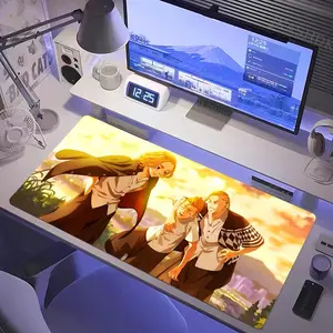 T - Tokyo Revengers Mouse Pad Mousepad Large Gaming LockEdge Thickened Computer Keyboard Table Desk Mat