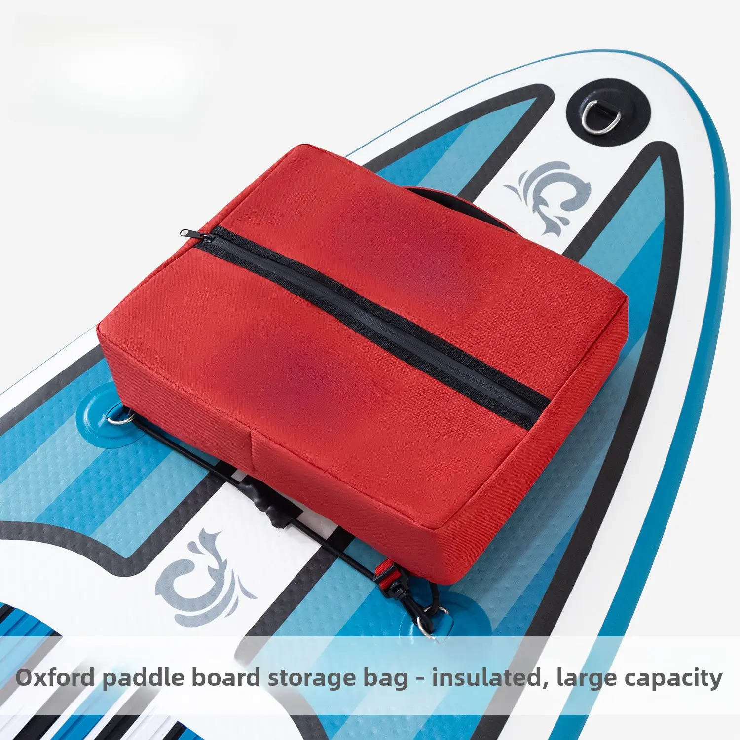 Paddleboard constant temperature storage bag; SUP surfboard deck thermal bag; beach surfing paddleboard waterproof gear storage bag