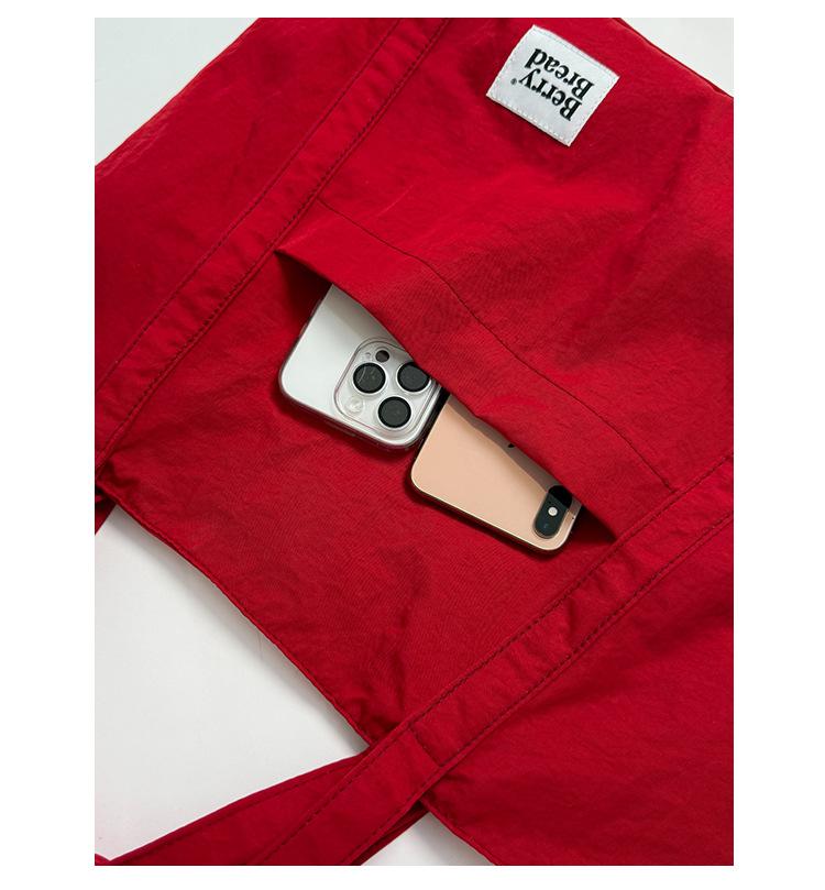 Textured Fashionable Tote Bag Casual and Lightweight Handle Bag Perfect for Shopping and Versatile Across The Shoulder Bag