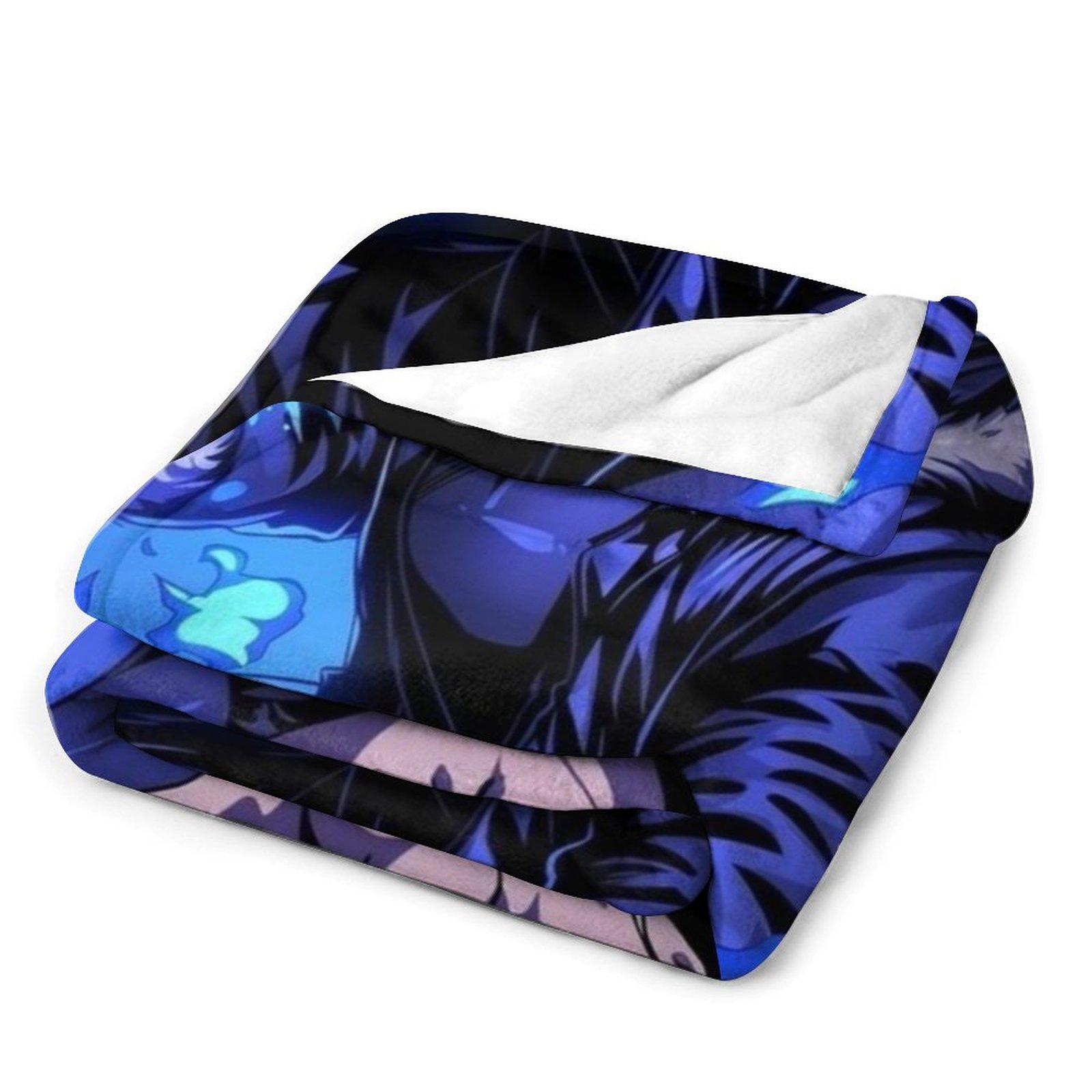 That Time I Got Reincarnated as a Slime Rimuru Tempest Anime Throw Blanket, Soft Flannel Rimuru Blanket, Cozy Anime Decor for Couch Bed, Anime Lover Gift