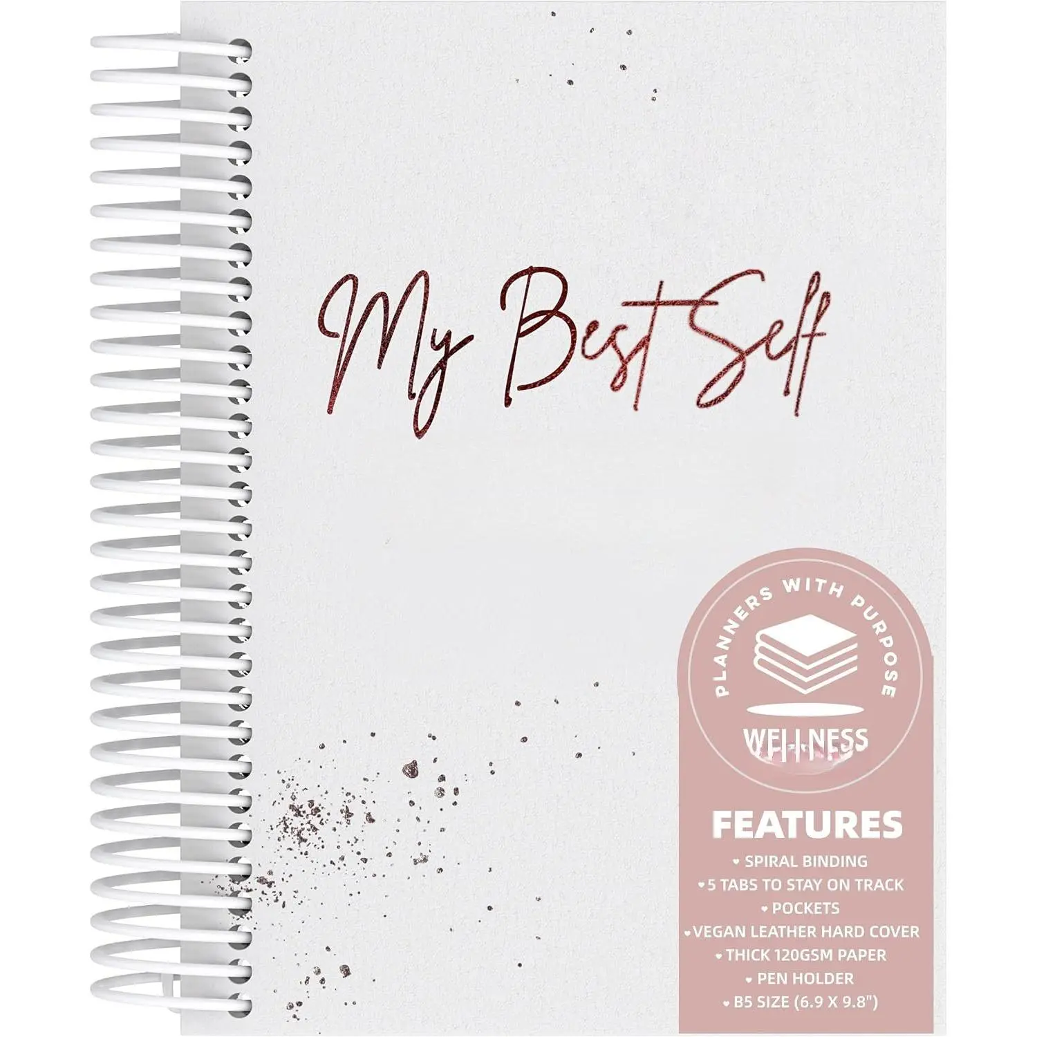 Journal, Self Care for Women, My  Me | Daily Self Care Lifestyle Planner, Support Physical, Mental, & Emotional , Guided Prompts, Self Love Workbook for Women