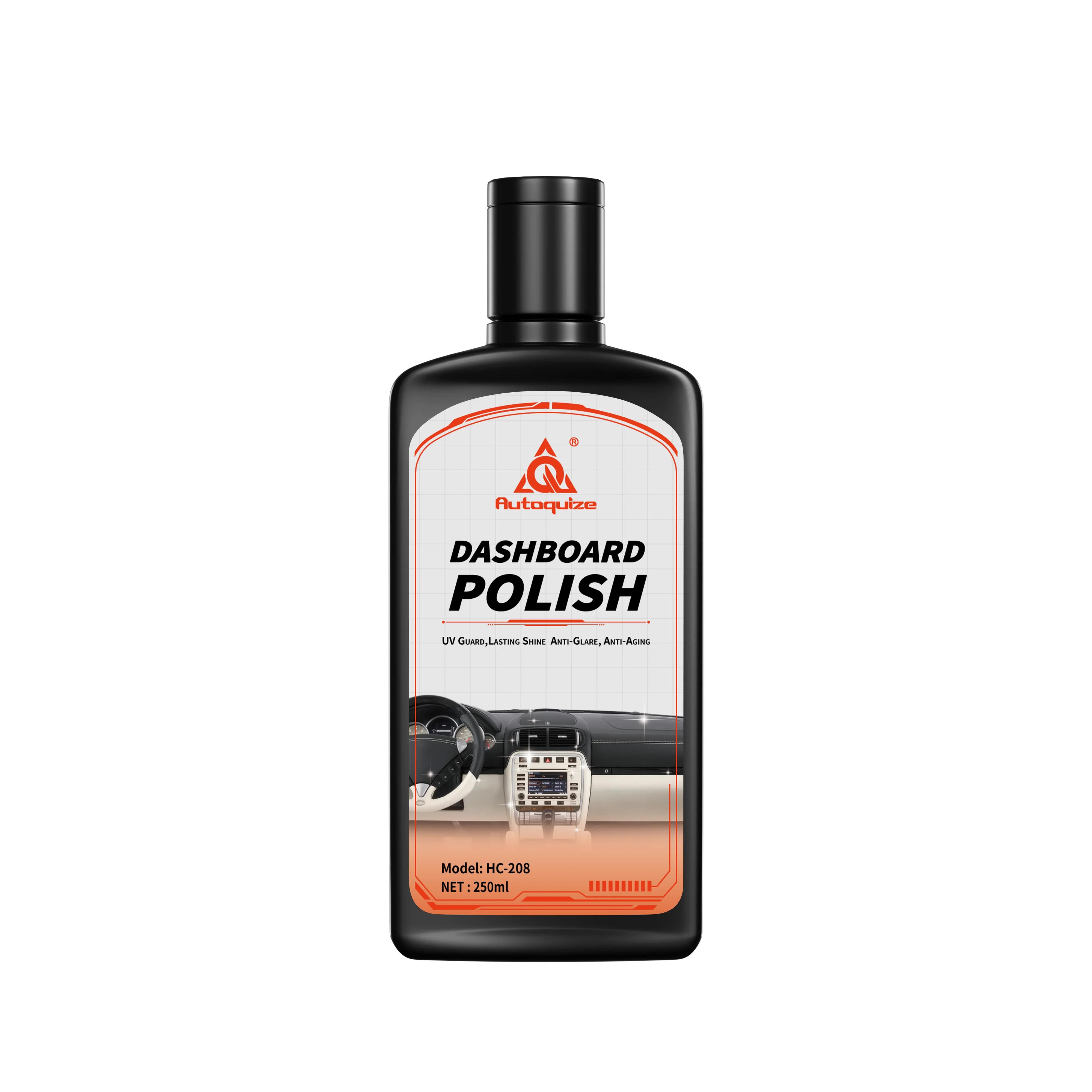 Premium Plastic Dashboard Polish UV Protection Anti-Aging Restores Shine Scratch Resistance Liquid Car Interior Protectant