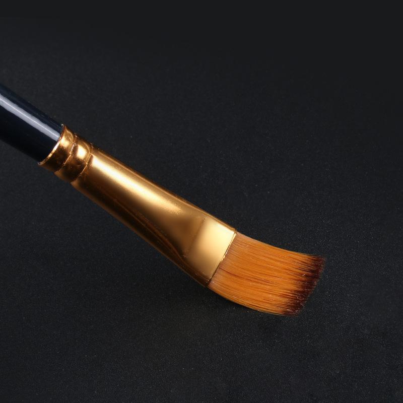 Art 10-Piece Nylon Wool Brush Set for Acrylic & Oil Painting - Perfect Art Supplies for Kids & Beginners - TikTok Viral Art Tools