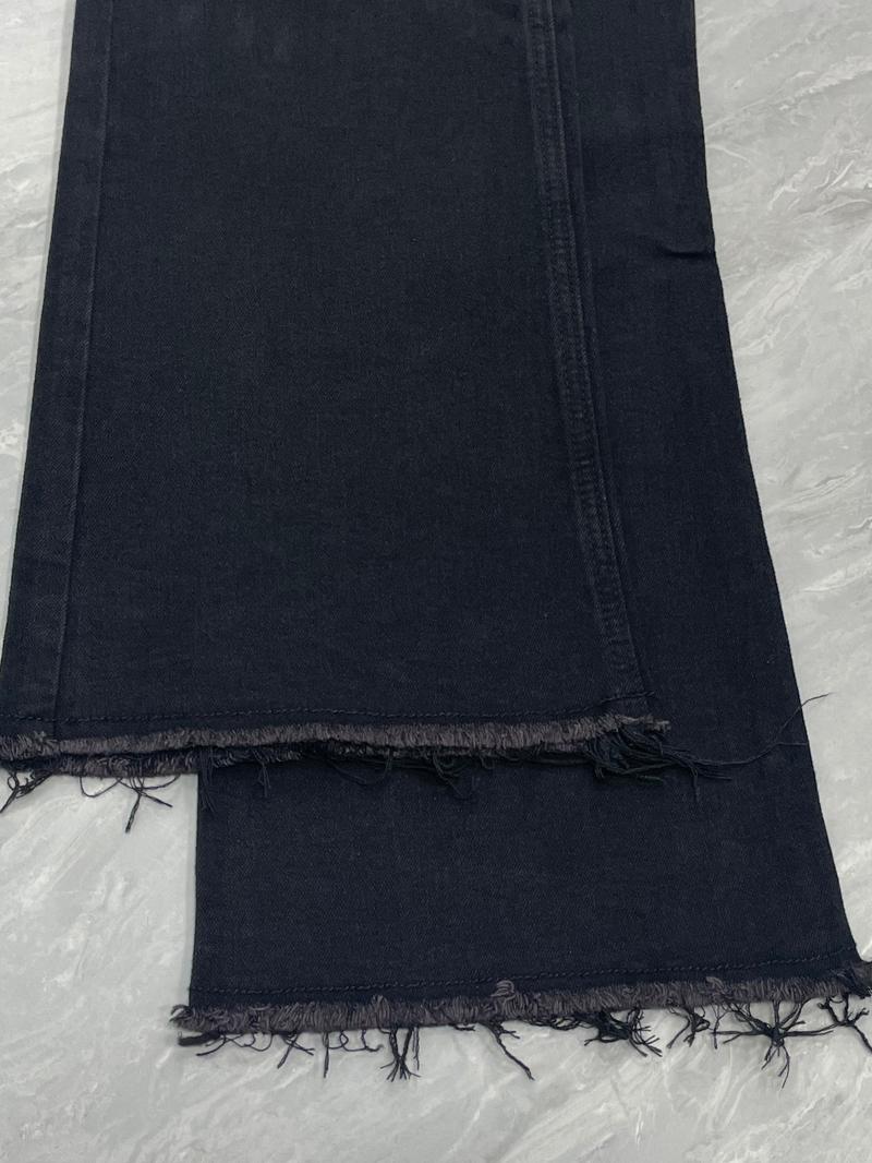 Men's Regular Fit Letter Print Flare Leg Jeans, Street Fashion Casual Comfy Denim Pants for Daily Wear, Mens Bottoms for All Seasons