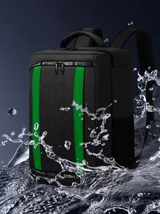 Ps5 Large Capacity Portable Multi Function Backpack, Fits Playstation5 Console, Controller, Game Discs, Laptop, All Seasons, Solid Pattern