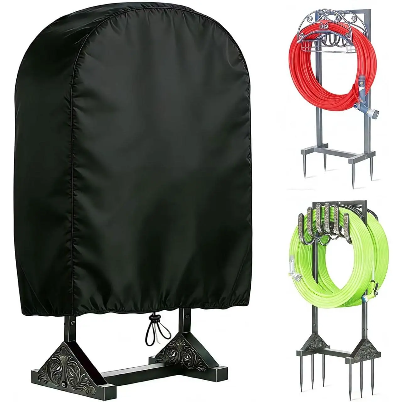 Garden Hose Holder Cover -  Fit for Hose Hangers,Garden Hose Cover | Sun-Proof Heavy Duty 420D Oxford, Extends Hose & Hose Holder Lifespan,Weatherproof Against Rain,Hose cover,Water Hose Storage