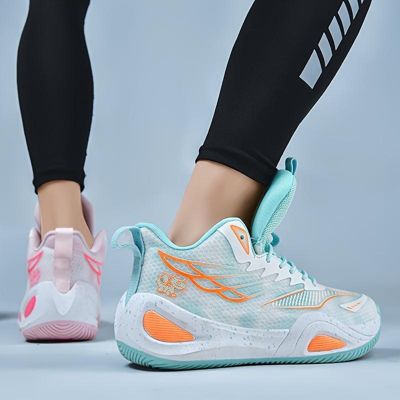 Couple's street-style basketball shoes, professional and stylish low-top design, non-slip, breathable and wear-resistant, suitable for indoor games, casual sports training, and all seasons.