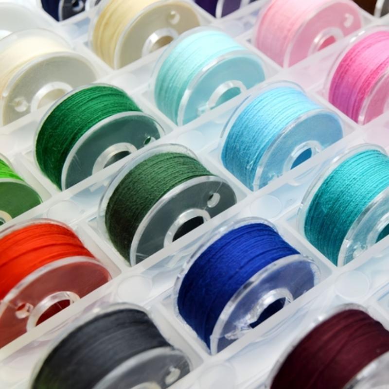 36 Colors Sewing Thread Set, 36pcs Sewing Machine Thread with Convenient Storage Box, Sewing Supplies for Home & Sewing Shop