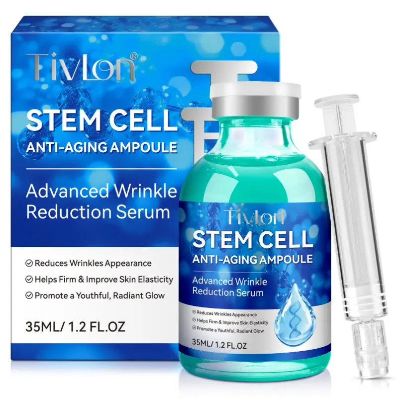 Stem Cell Essence, Rejuvenating Firming Serum for Youthful Skin, Advanced Firming, Nourishing Formula for Radiant Complexion, Skin Care Product for Women & Men, Skin Repair, Elastic Firming Ampoules, Face Care Serum, Facial Serum