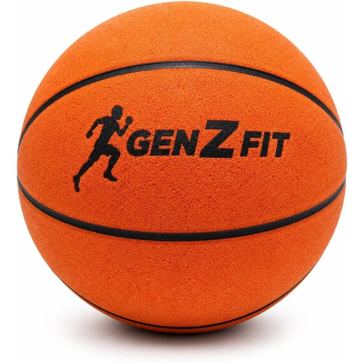 Silent Basketball Size 7 (29.5")- Quiet Indoor Basketball for Apartments & Home, Airless PU Foam Basketball with Real Feel, High Bounce Training Ball for Dribbling Practice