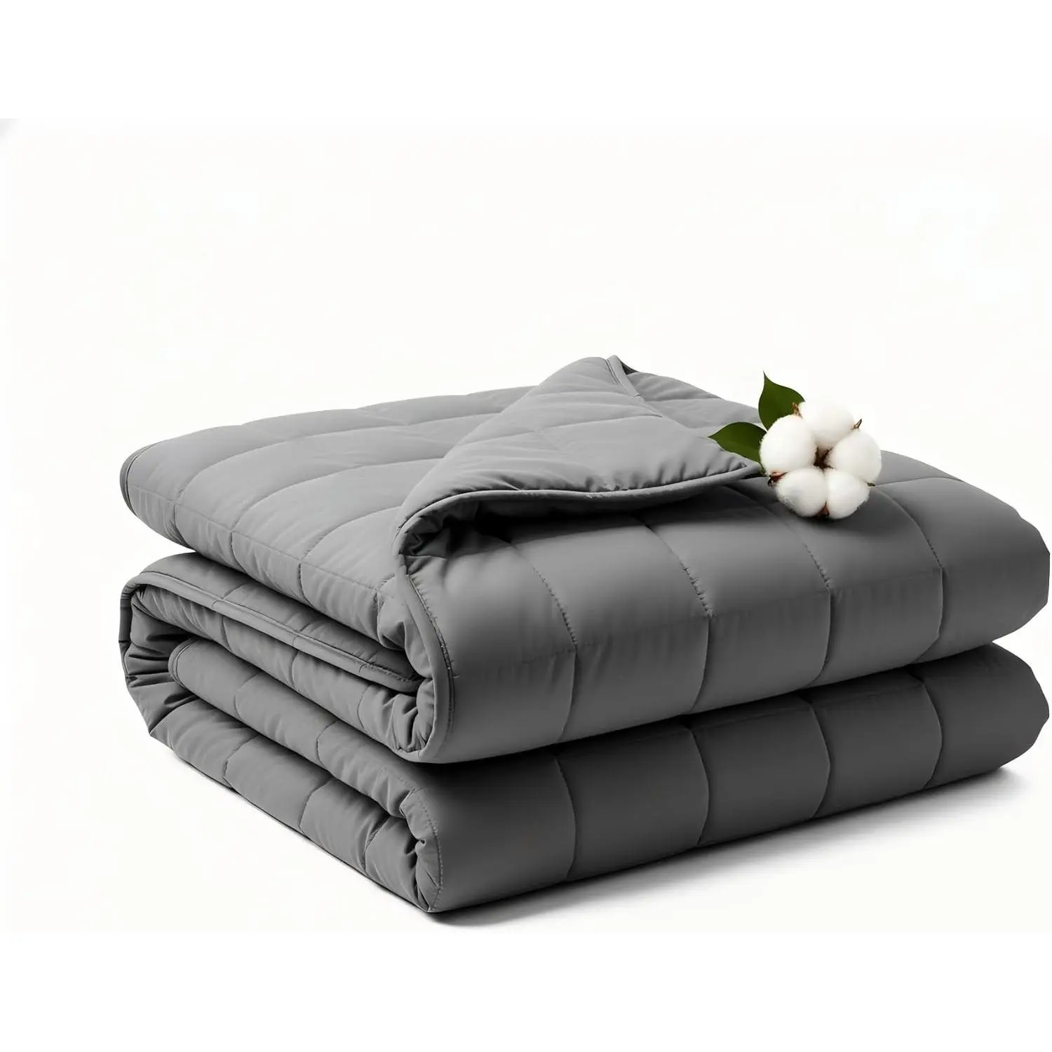 Weighted Blanket 15lbs 60"x80", Weighted Blankets for Adults, Cooling Weighted Blanket for Sleeping, Machine Washable Soft & Breathable All-Season Comfort & Premium Glass Beads(60" x 80" 15 lbs)