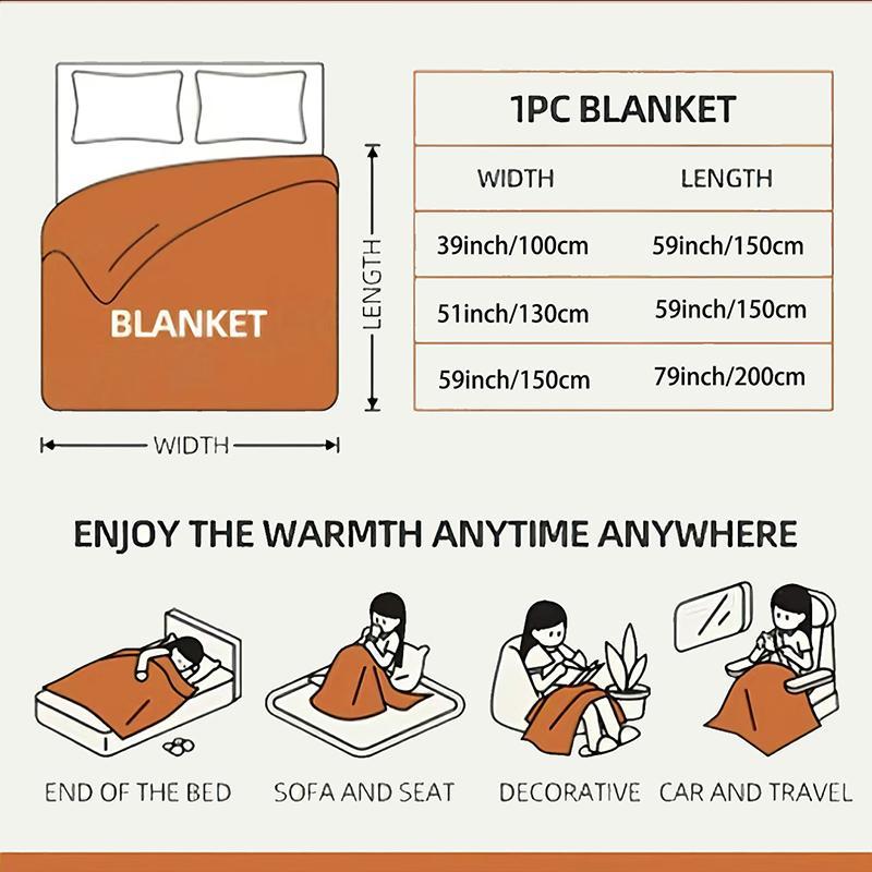 To My Boyfriend Letter Pattern Blanket, Letter Print Blanket, 1 Count Soft Comfortable Throw, Air-Conditioned Room Blanket, Warm Nap Blanket for Home Office, Valentine's Day Gift