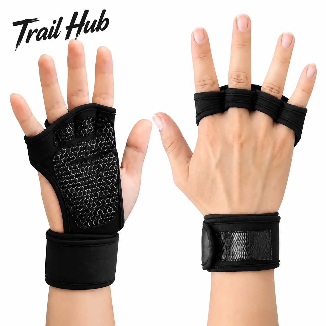 High-Performance Unisex Weightlifting Gloves Featuring Breathable Mesh Upper, Extra-Dense Reinforced Palm Padding, and Strategic Non-Slip Silicone Grip Zones for Optimal Control in Strength Training, Cross-Training, and General Gym Workouts