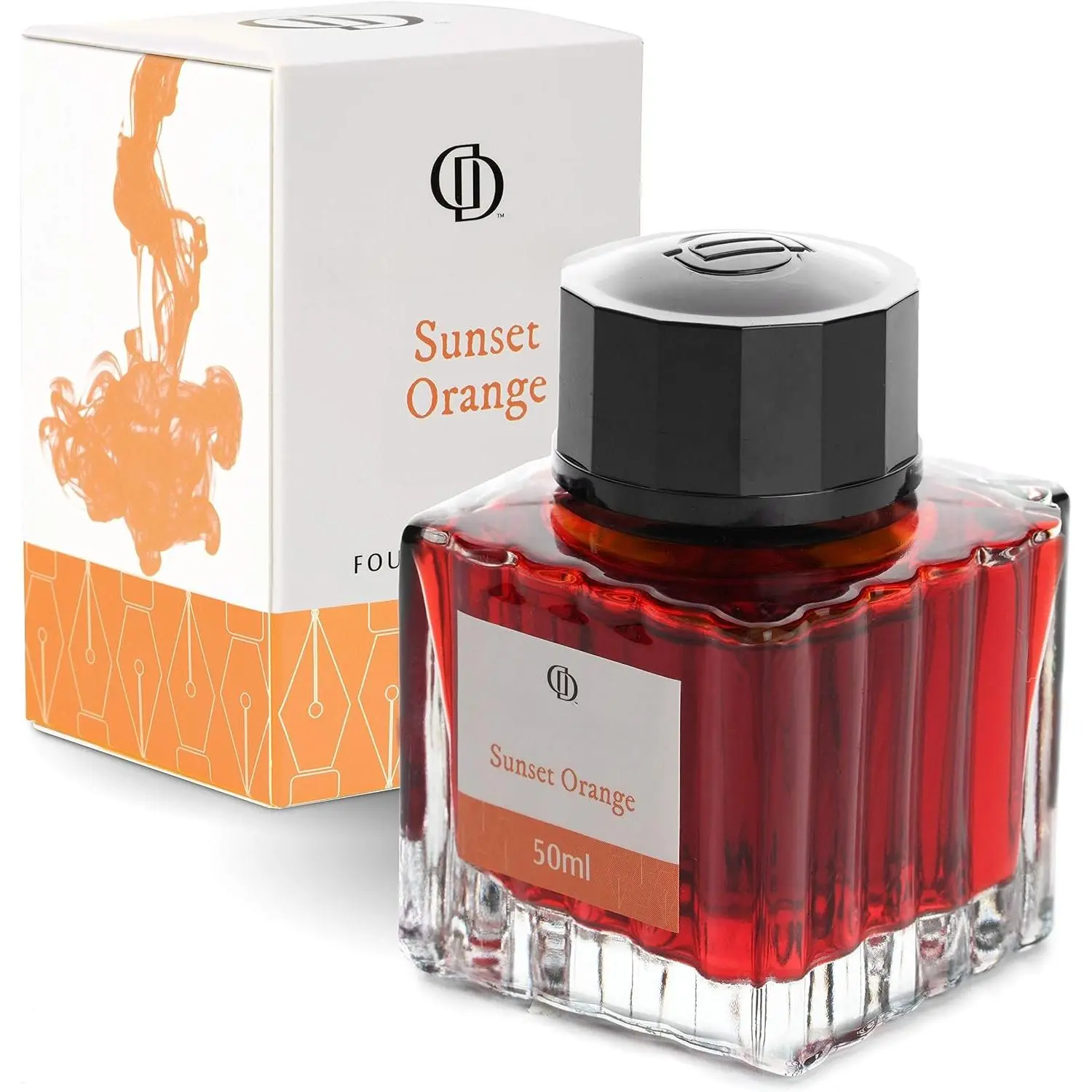 Ink Bottles Compact -  (Sunset Orange)