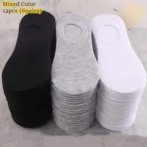 12 Pairs Breathable Invisible Polyester Athletic Socks for Spring Summer, Thin Crew Socks, Solid Colors, Multiple Shades, Comfortable Fit, Ideal for Casual & Sports Wear, Athletic Running Socks