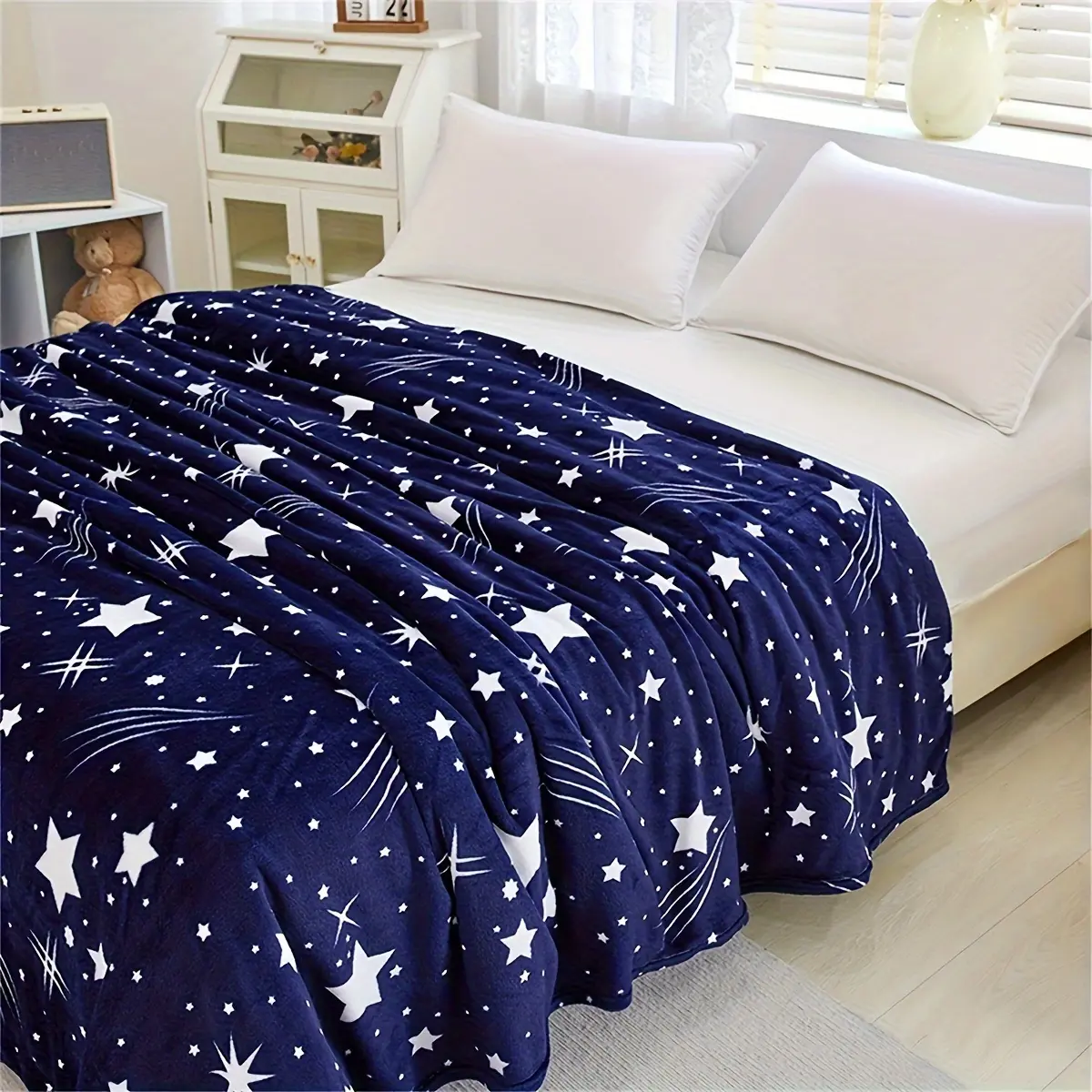 Meteorite Pattern Bed Blanket, Soft Warm Blanket, Sofa, Couch, Office Bed, Camping, Travel, Multi-Purpose Gift Blanket