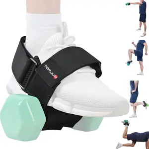 Dumbbell Foot Attachment, Tibialis Trainer, Adjustable Ankle Weights, Ankle Straps for Weight Lifting, Leg Workouts at Home for Hip, Shin Splint, Hamstring Curls, Leg extensions, Kettlebell Converstion Tool