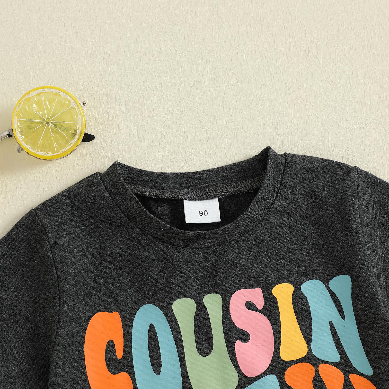 Toddler Baby Boy Girl Summer Tops Casual Round Neck Short Sleeve Letter Print T-Shirt Toddler Kids Summer Clothes Outfits Toddler Baby Boy Girl Summer Tops Casual Round Neck Short Sleeve Letter Print T-Shirt Toddler Kids Summer Clothes Outfits