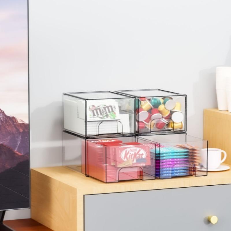 Stackable Bottle Organizer Set, BPA-Free Space-Saving Storage, Ideal for Baby Bottles, Makeup, Bathroom, Food Storage, Best Christmas Gift