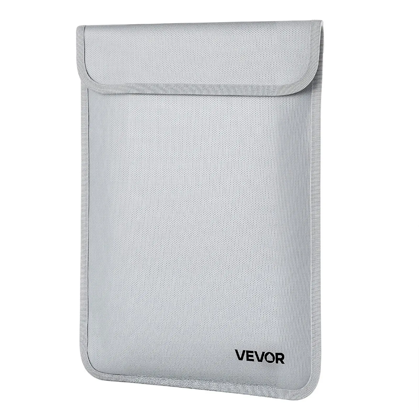 VEVOR Fireproof Document Bag with 2192 Heat Insulation, Waterproof Seal, Smooth Zipper & Smart Partitions, Portable File Organizer for Home Office Use, Stores Passports, Important Files, Silicone Layer