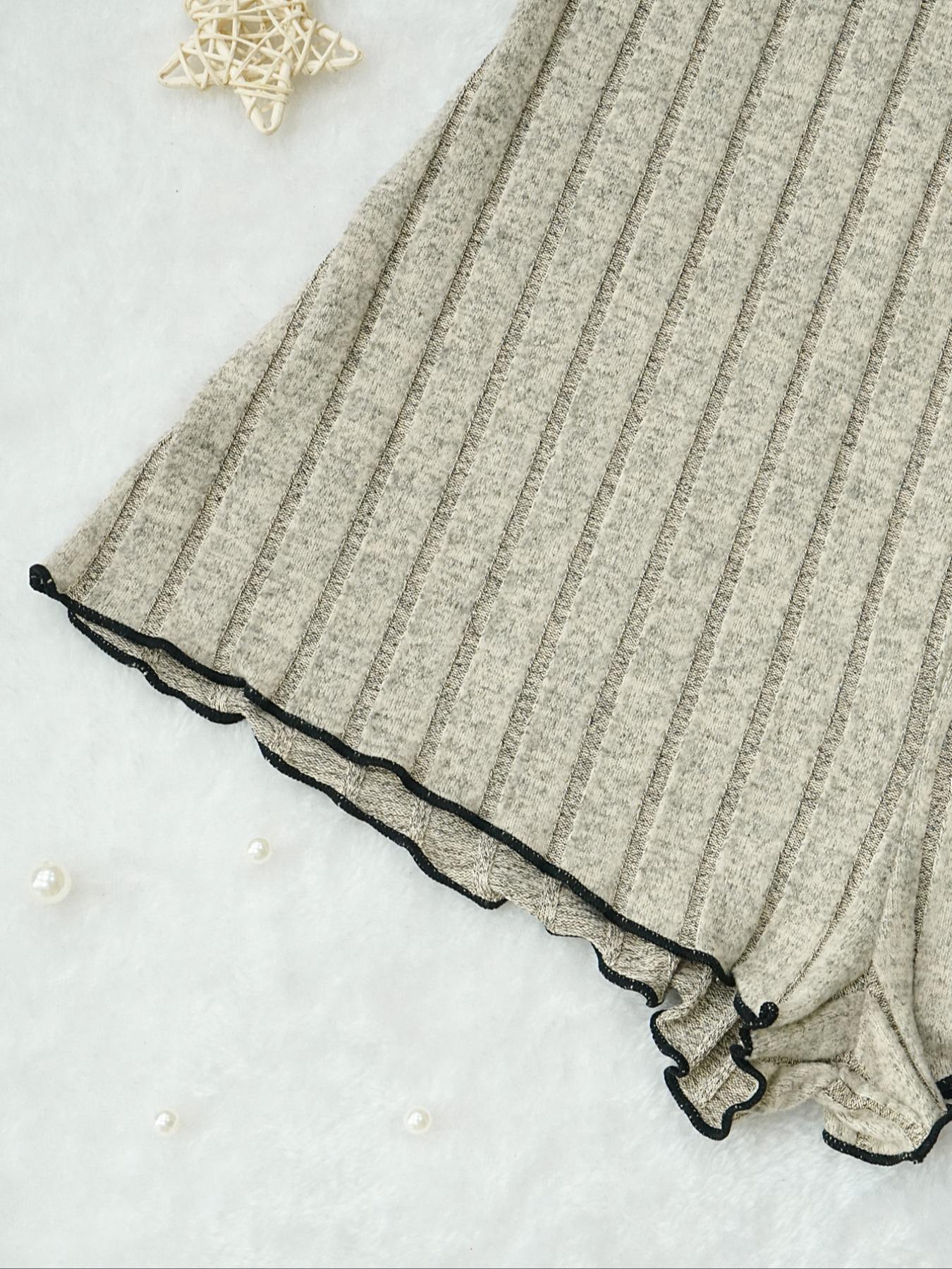 Women's Butterfly Shaped Design Lace Trim Cami Sleep Romper, Elegant Comfy Women's Sleepwear for All Seasons, Lady Underwear, Womenswear, Soft Lingerie